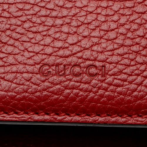 Gucci Leather Crystal Dionysus Small Shoulder Bag