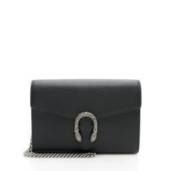 Gucci Leather Dionysus Chain Wallet