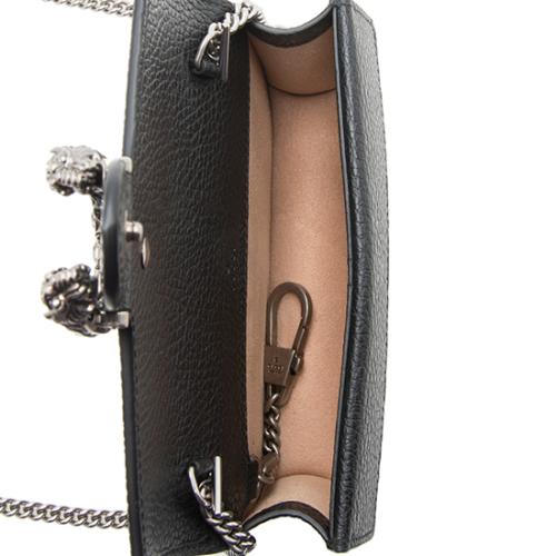 Gucci Leather Dionysus Super Mini Bag