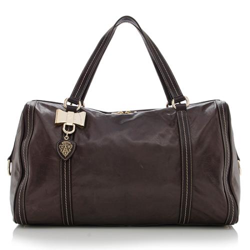 Gucci Leather Duchessa Boston Bag - FINAL SALE