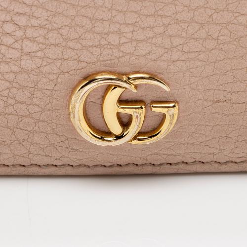 Gucci Dollar Calfskin GG Mini Chain Wallet