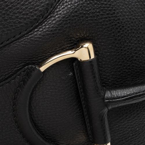 Gucci Leather Web Heritage Horsebit Large Hobo