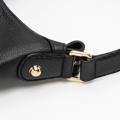 Gucci Leather Web Heritage Horsebit Large Hobo