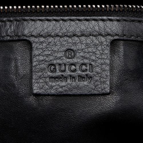 Gucci Leather Icon Bit Tote