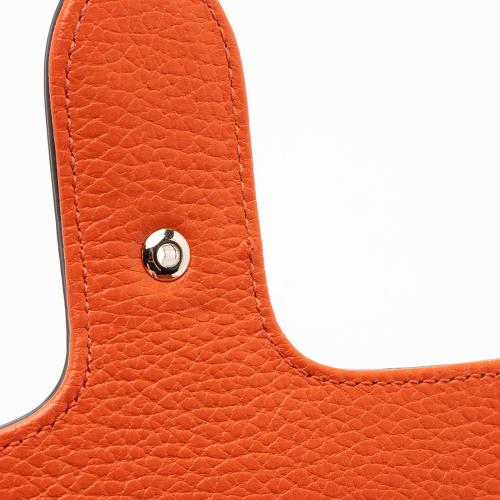 Gucci Grained Calfskin Interlocking G Small Shoulder Bag