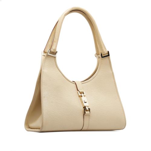 Iconic Jackie Bardot Hobo Leather Bag