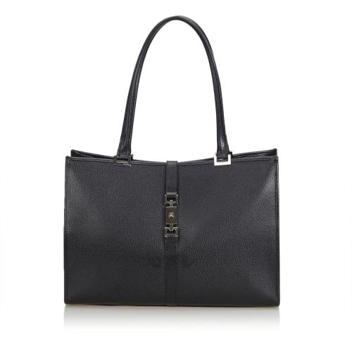 Gucci Leather Jackie Tote