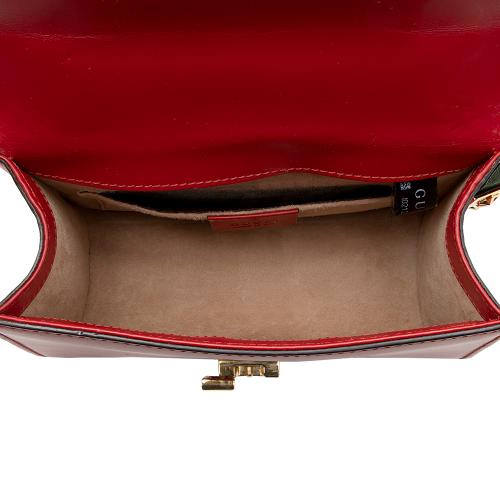 Gucci Leather Mini Sylvie Chain Bag