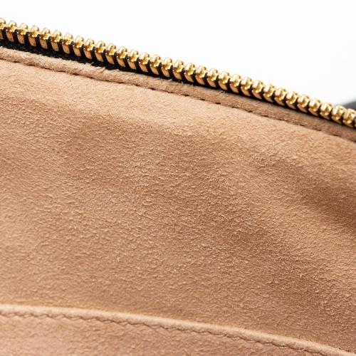 Gucci Leather Ophidia Medium Boston Bag