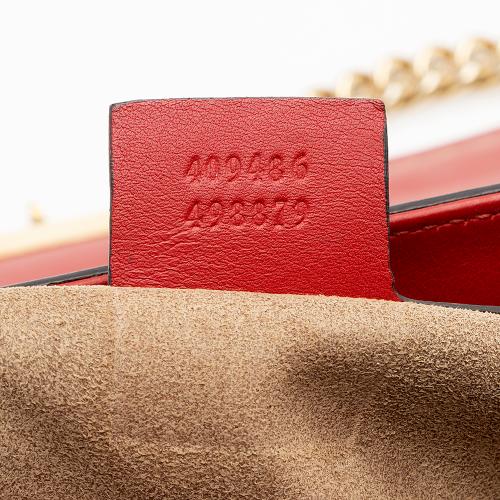 Gucci Leather Padlock Medium Shoulder Bag