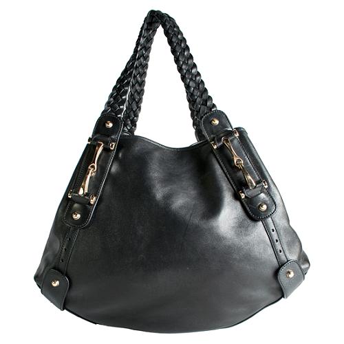 Gucci Leather Pelham Medium Shoulder Handbag