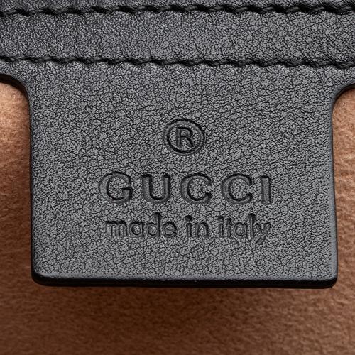 Gucci Leather Queen Margaret Bamboo Top Handle Satchel