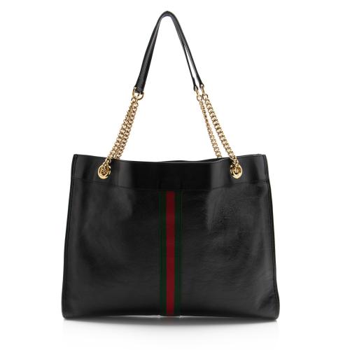 Gucci Leather Rajah Large Tote