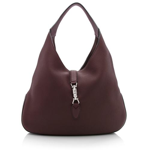 Gucci Leather Soft Jackie Hobo