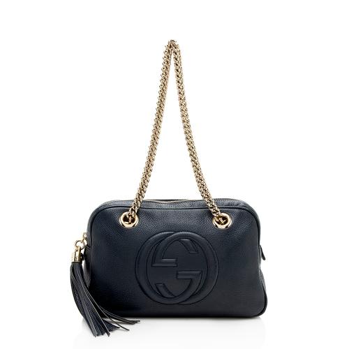 Gucci Leather Soho Chain Small Shoulder Bag
