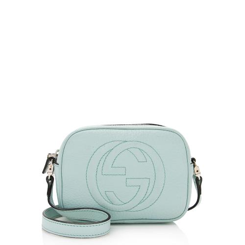 Gucci Leather Soho Mini Messenger Bag