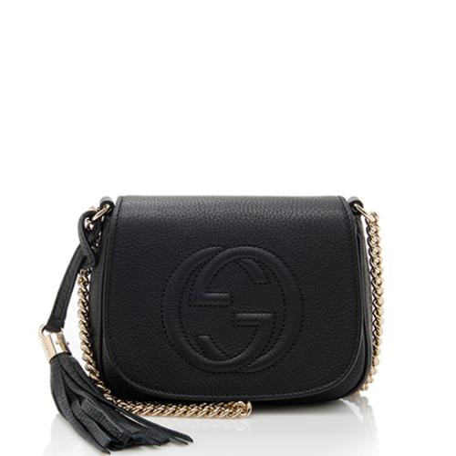 Gucci Leather Soho Small Chain Bag