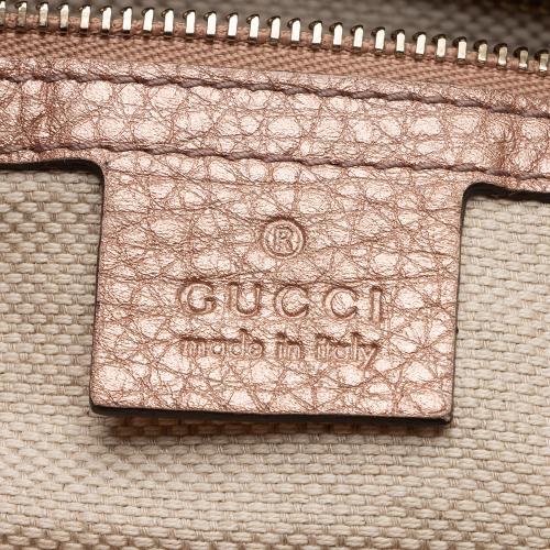 Gucci Leather Soho Top Handle Satchel