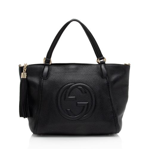 Gucci Leather Soho Top Handle