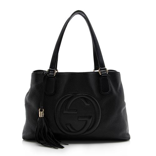 Gucci Leather Soho Working Tote