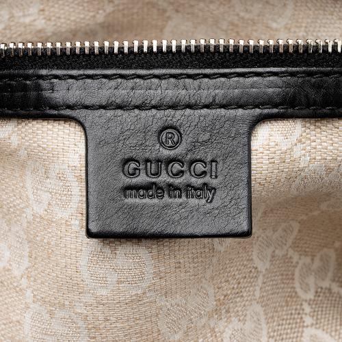 Gucci Leather Stirrup Tote