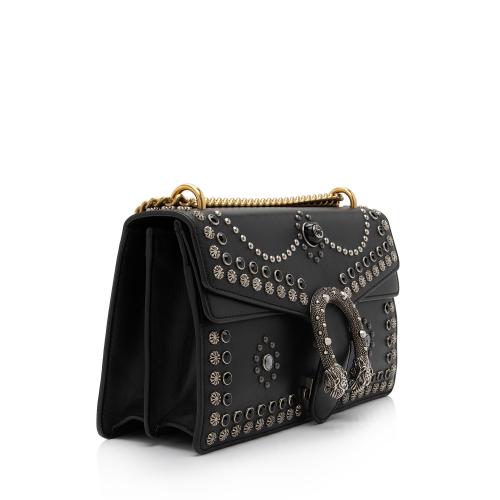 Gucci Leather Studded Dionysus Small Shoulder Bag