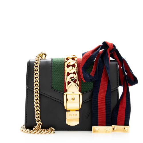 Gucci Leather Sylvie Small Shoulder Bag - FINAL SALE
