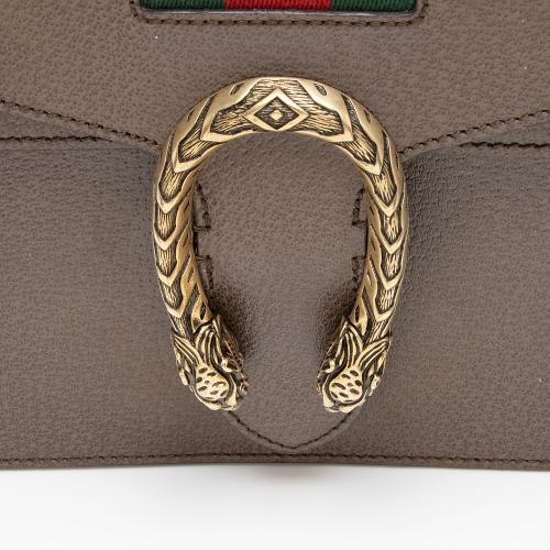 Gucci Leather Web Dionysus Medium Shoulder Bag
