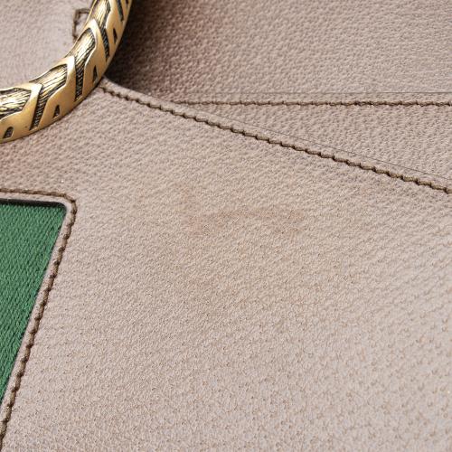 Gucci Leather Web Dionysus Medium Shoulder Bag