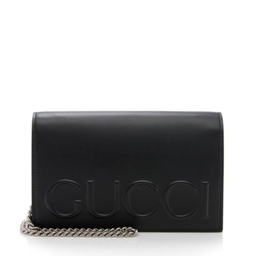 Gucci Embossed Leather XL Mini Bag
