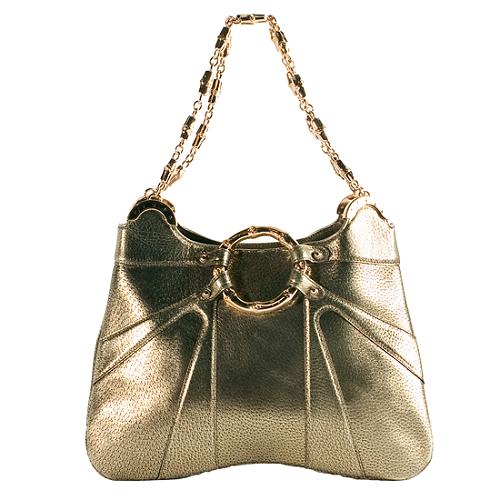 Gucci Limited Edition Tom Ford Bamboo Shoulder Handbag