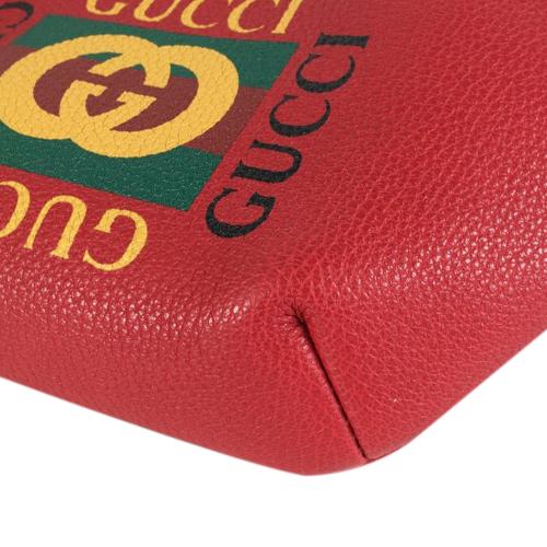 Gucci Logo Leather Belt Bag