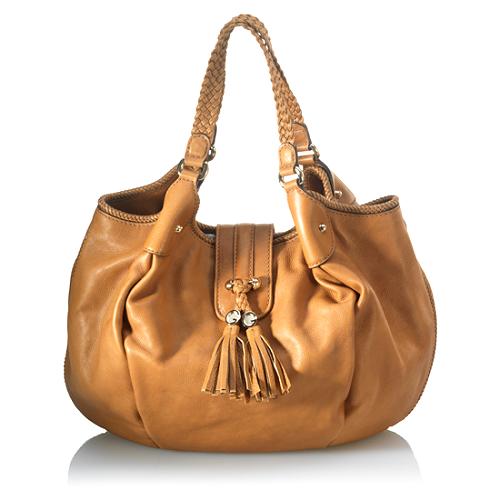 Gucci Marrakech Medium Leather Shoulder Handbag