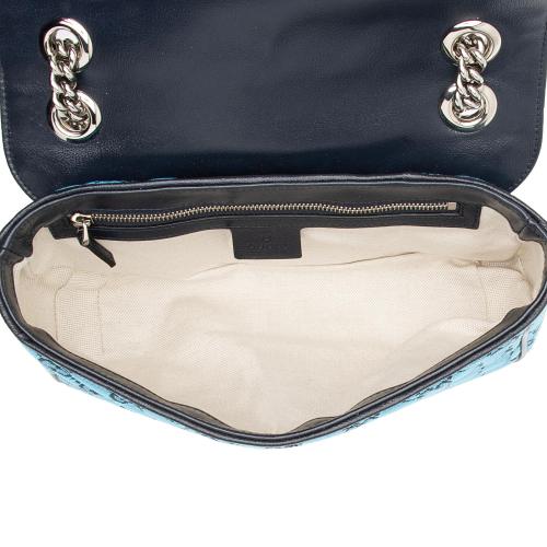 Gucci Matelasse GG Canvas Marmont Small Flap Shoulder Bag
