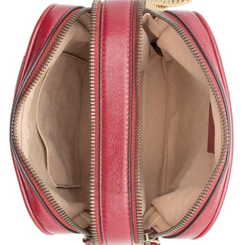 Gucci Matelasse Leather GG Marmont Rectangular Mini Shoulder Bag