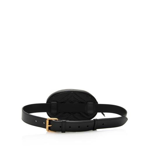 Gucci Matelasse Leather GG Marmont Belt Bag - Size 75