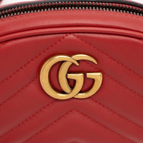 Gucci Matelasse Leather GG Marmont Belt Bag - Size 34 / 85