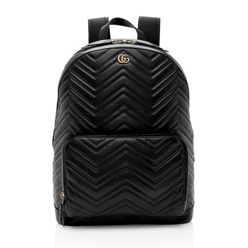 Gucci Matelasse Leather GG Marmont Day Backpack