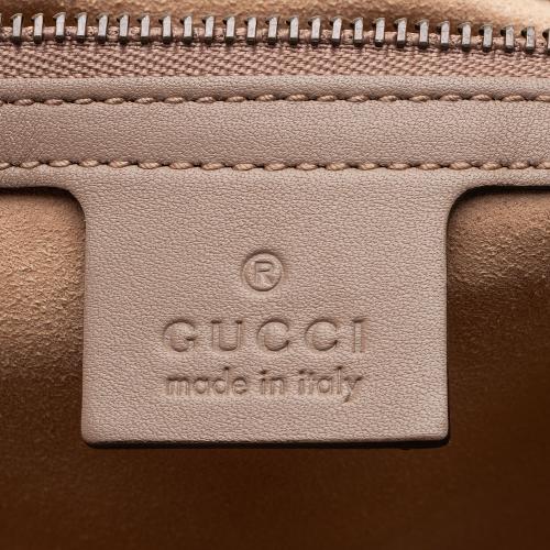 Gucci Matelasse Leather GG Marmont Medium Flap Bag