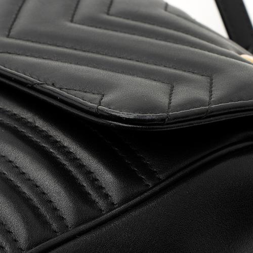 Gucci Matelasse Leather GG Marmont Medium Shoulder Bag