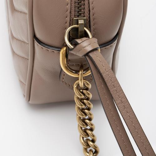 Gucci Matelasse Leather GG Marmont Mini Bag