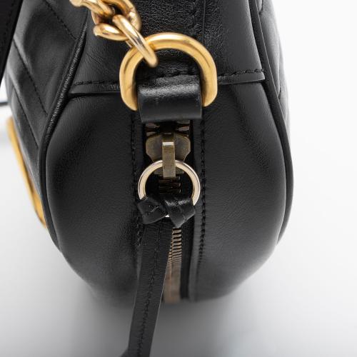 Gucci Matelasse Leather GG Marmont Small Shoulder Bag