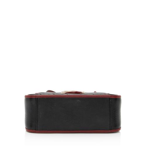 Gucci Matelasse Leather Torchon GG Marmont Mini Top Handle Bag