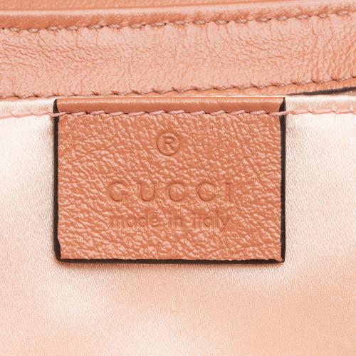 Gucci Matelasse Sequin GG Marmont Mini Flap Bag