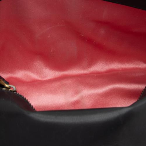Gucci Matelasse Velvet GG Marmont Small Flap Shoulder Bag