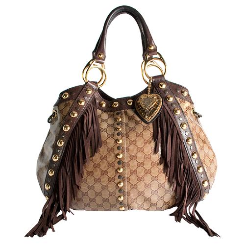 Gucci Medium Babouska Top Handle Hobo Handbag