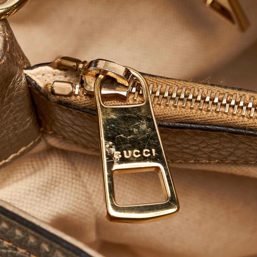 Gucci Medium Bamboo Shopper Leather Satchel