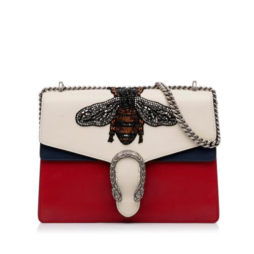 Gucci Medium Embellished Bee Dionysus Shoulder Bag