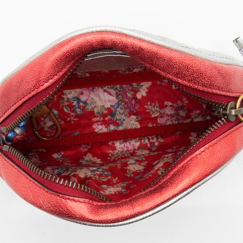 Gucci Metallic Leather Trapuntata Mini Bag