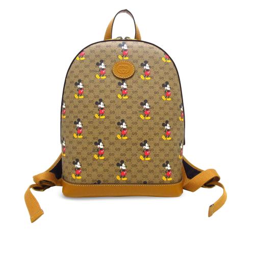 Gucci Micro GG Mickey Mouse Dome Backpack